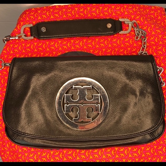 EXCELLENT CONDITION! Black Tory Burch Purse / Clutch! - Picture 2 of 7